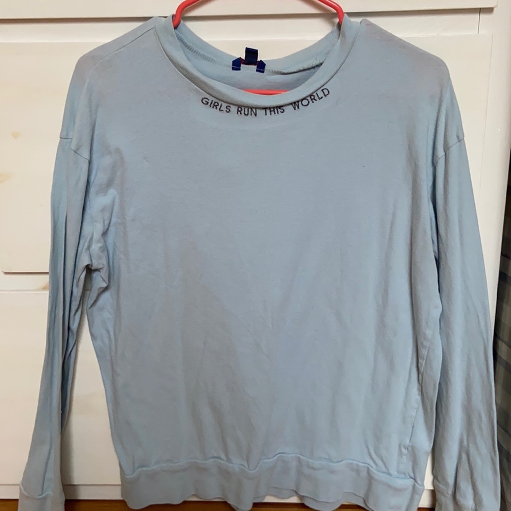 Blue long sleeve